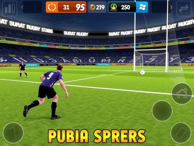 Surat Rugby Stars gameplay screenshot